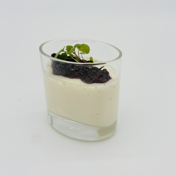 Afbeelding Witte chocolade pannacotta 